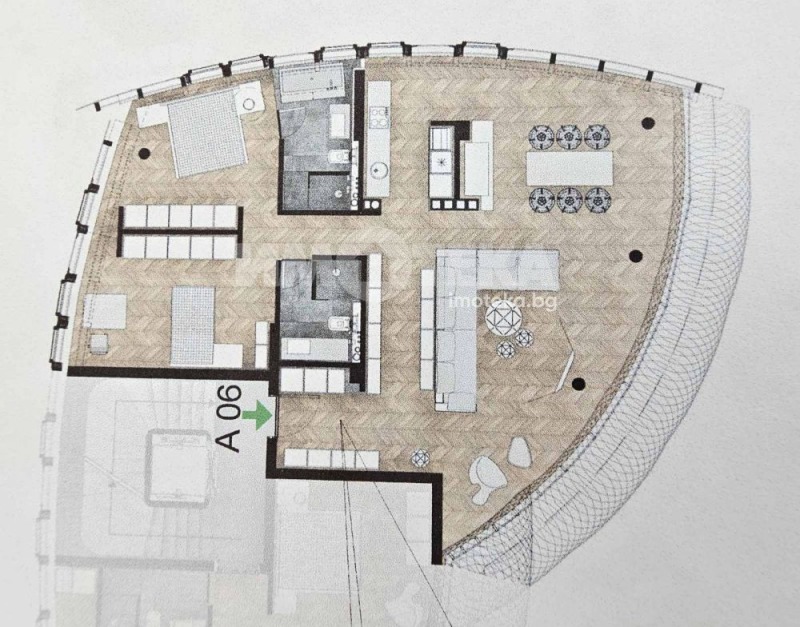 Продава 3-СТАЕН, гр. София, Бояна, снимка 4 - Апартаменти - 53071812