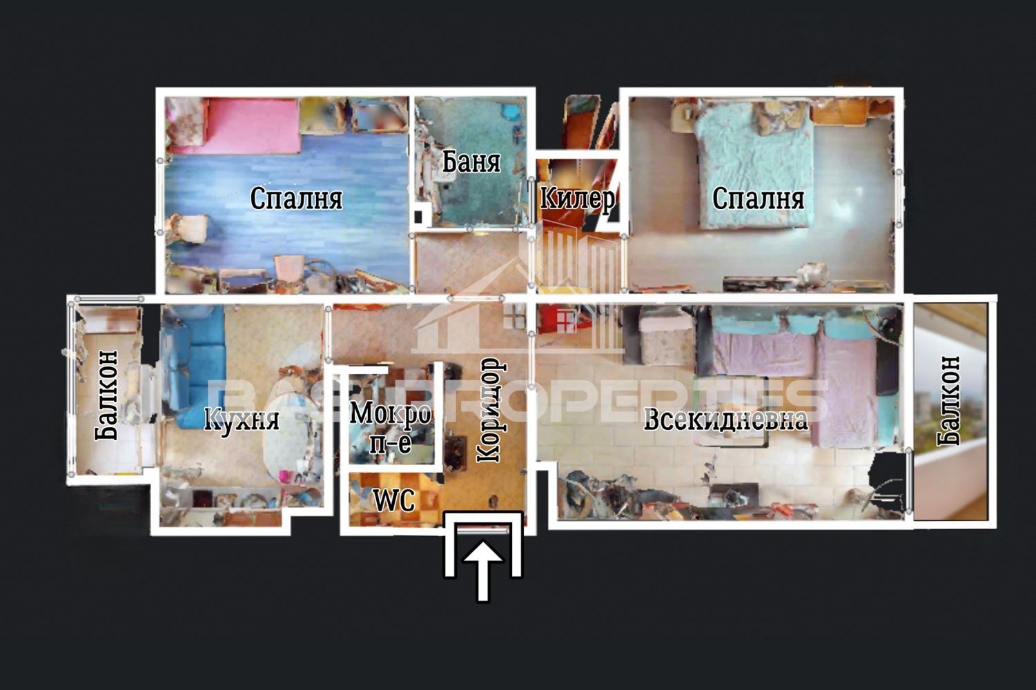 Продава 3-СТАЕН, гр. София, Надежда 1, снимка 2 - Апартаменти - 54530344