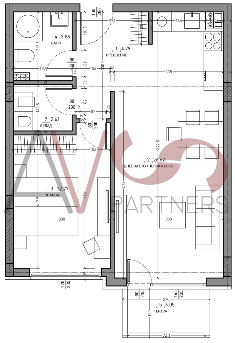 Продава 2-СТАЕН, гр. София, Малинова долина, снимка 13 - Aпартаменти - 48813842