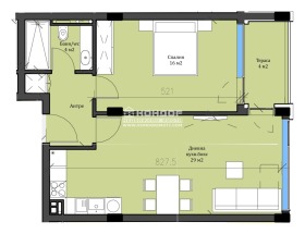1 bedroom Karshiyaka, Plovdiv