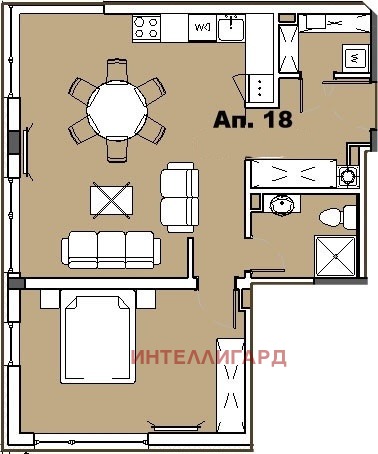 Продава 2-СТАЕН, гр. София, Карпузица, снимка 16 - Апартаменти - 53709214