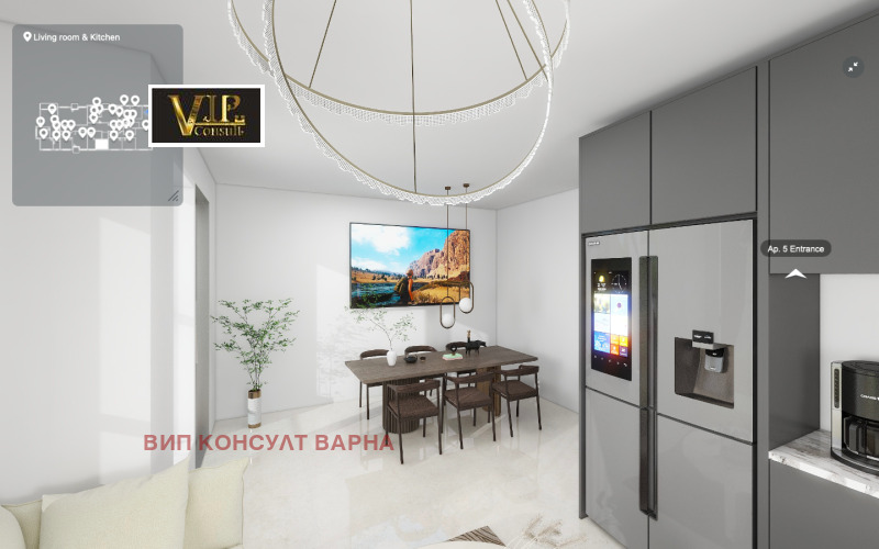 Satılık  2 yatak odası Varna , Kaysieva gradina , 93 metrekare | 30241635