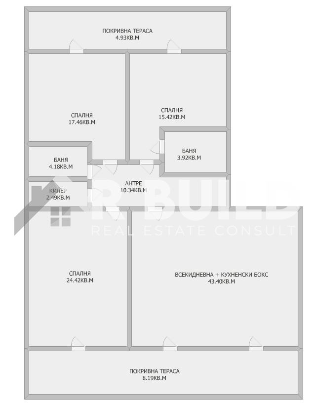 На продаж  3 кімнатна Пловдив , Гагарин , 182 кв.м | 14566975 - зображення [3]