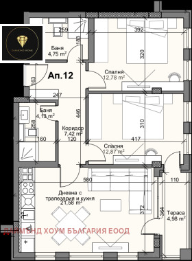 2 chambres Karchiyaka, Plovdiv 2