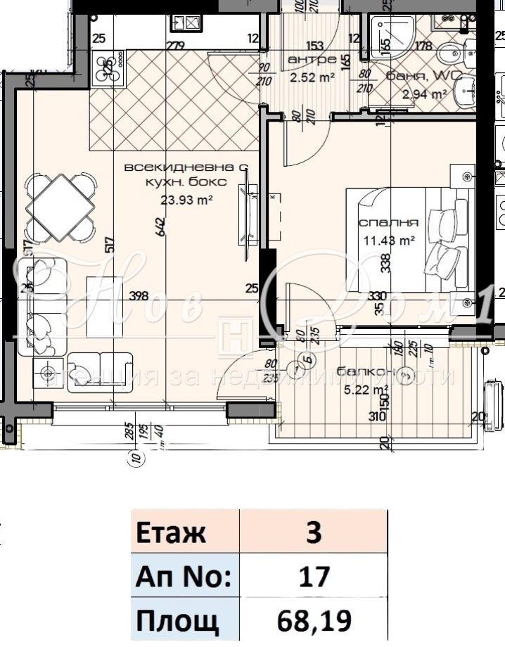 Продава 2-СТАЕН, гр. Варна, Младост 1