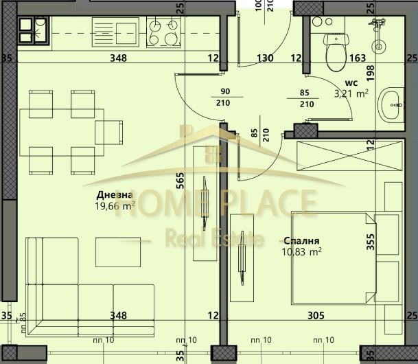 Продава 2-СТАЕН, гр. Варна, Виница, снимка 8 - Aпартаменти - 49308243