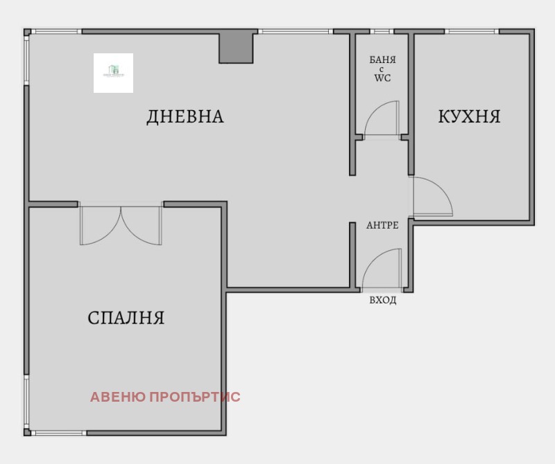 Продава 2-СТАЕН, гр. София, Докторски паметник, снимка 1 - Aпартаменти - 49403105