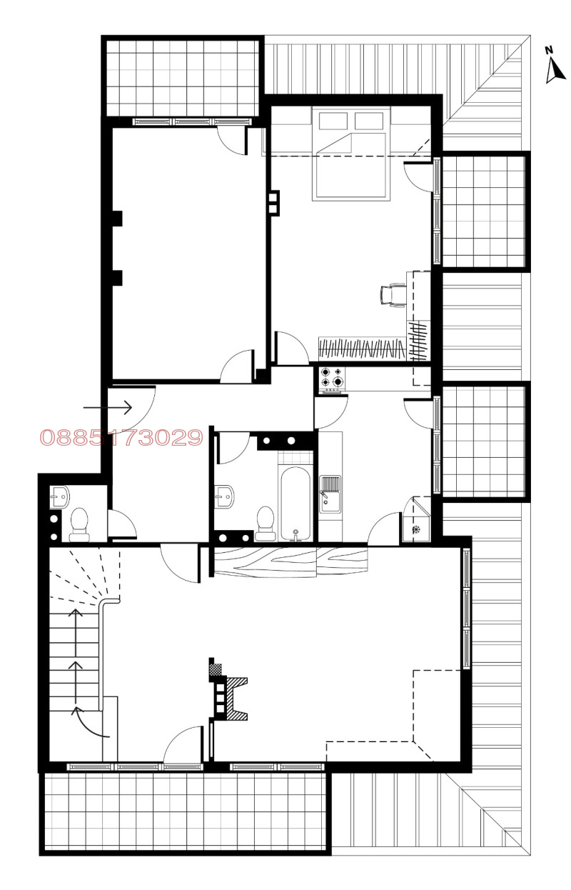 Продава МНОГОСТАЕН, гр. София, Лозенец, снимка 16 - Апартаменти - 52624063