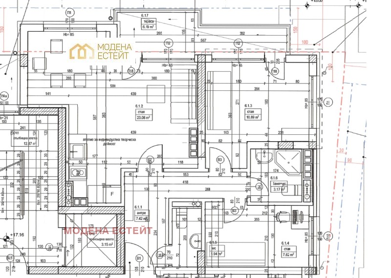 Продава 3-СТАЕН, гр. София, Дървеница, снимка 6 - Aпартаменти - 49267553