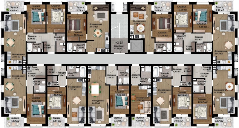 Продава 2-СТАЕН, гр. Пловдив, Южен, снимка 5 - Апартаменти - 53561861