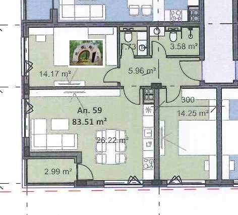 Продава 3-СТАЕН, гр. София, Овча купел 2, снимка 2 - Апартаменти - 55361639