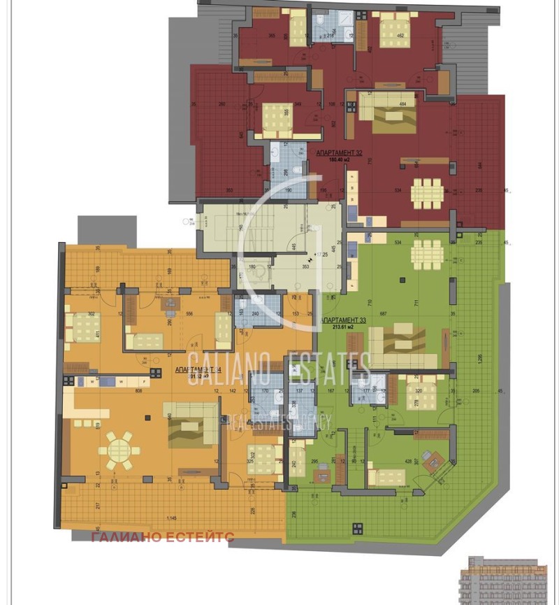 Продава 4-СТАЕН, гр. София, Център, снимка 4 - Апартаменти - 52489886
