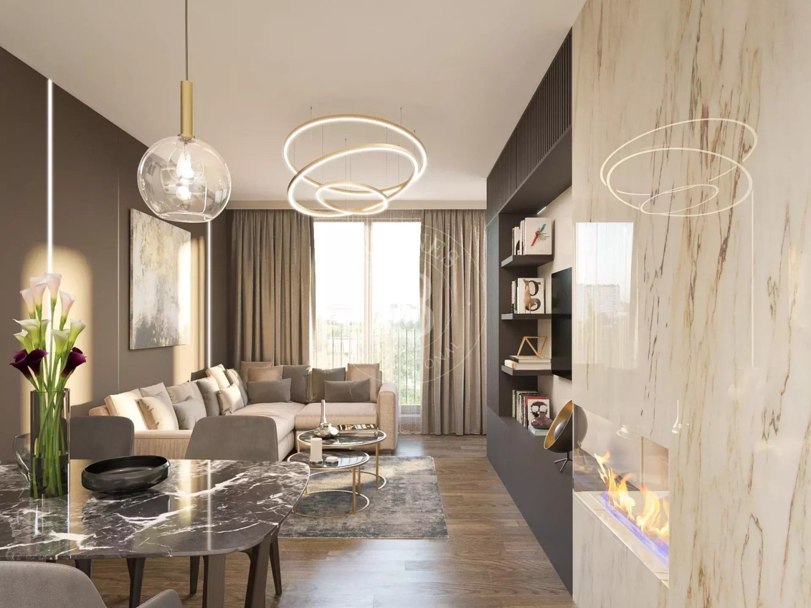 Продава 3-СТАЕН, гр. София, Изгрев, снимка 2 - Апартаменти - 51624982