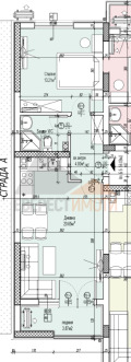 Продава  2-стаен град Пловдив , Беломорски , 65 кв.м | 72593457 - изображение [3]