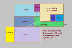 3-стаен град Варна, Цветен квартал 7