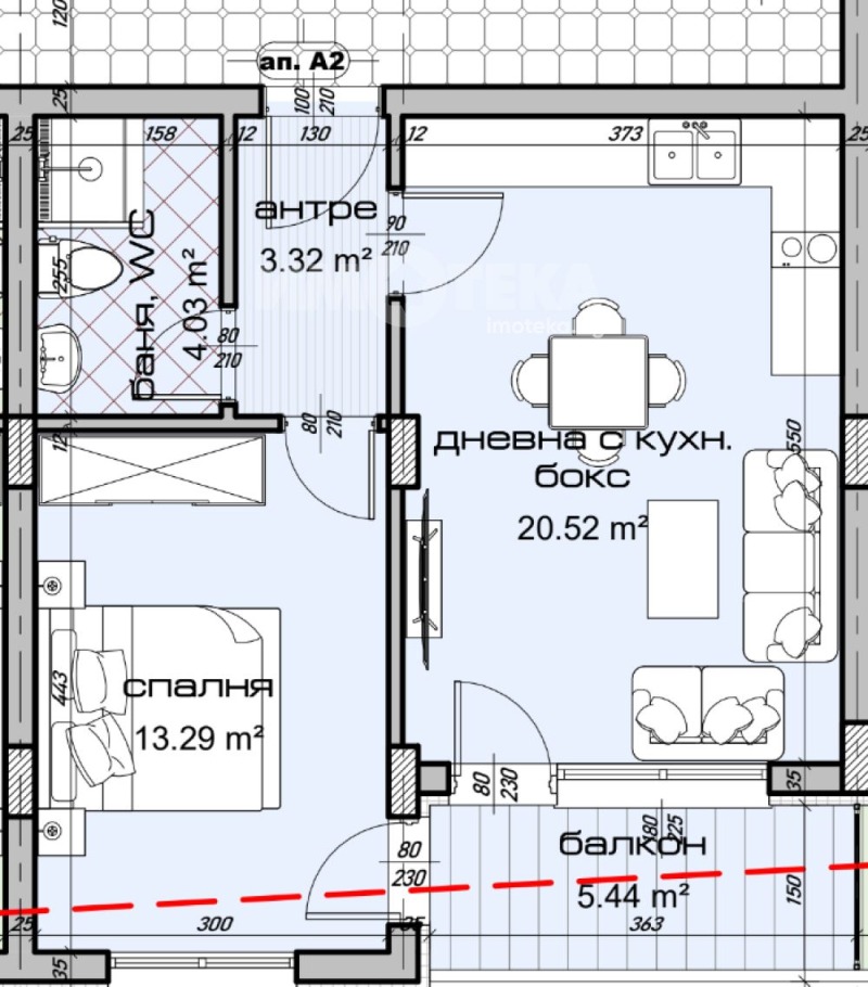 Продава 2-СТАЕН, гр. Варна, Изгрев, снимка 15 - Апартаменти - 53437872
