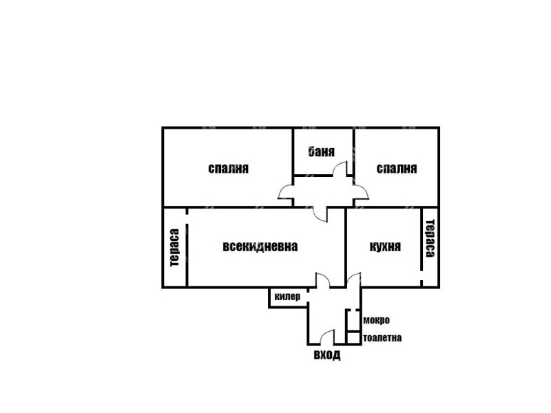 De vânzare  2 dormitoare Sofia , Liulin 3 , 110 mp | 96835005 - imagine [12]