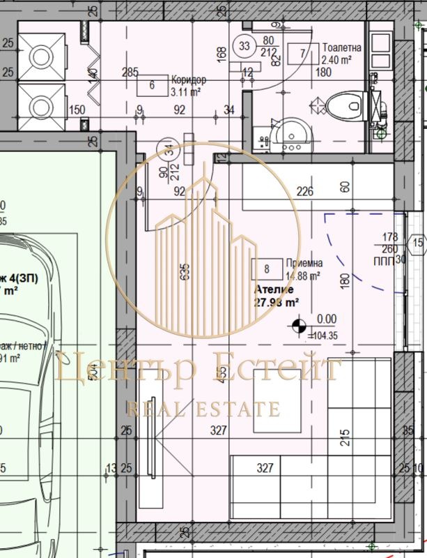 Продава 1-СТАЕН, гр. Плевен, Широк център, снимка 4 - Апартаменти - 52954928