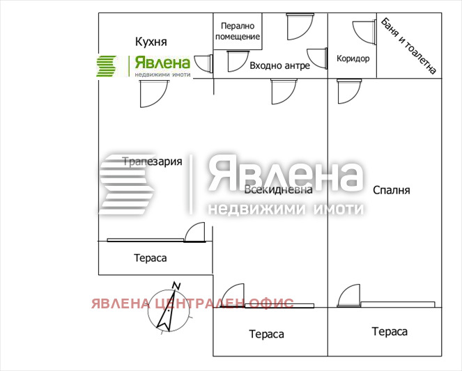 Na sprzedaż  2 sypialnie Sofia , Strelbiszcze , 78 mkw | 35615920 - obraz [2]