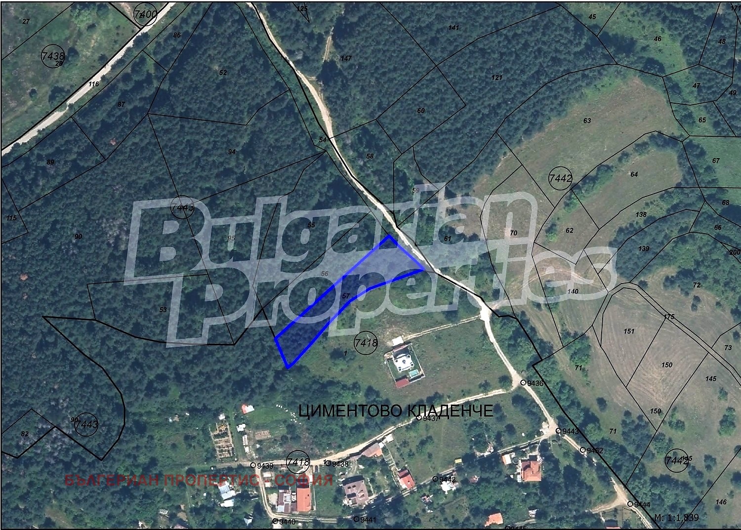 Продава ПАРЦЕЛ, гр. София, м-т яз. Искър, снимка 4 - Парцели - 55122363