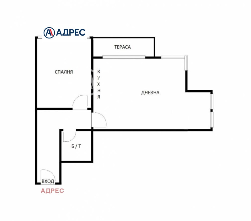 Продава 2-СТАЕН, гр. Варна, Бриз, снимка 3 - Aпартаменти - 47518543