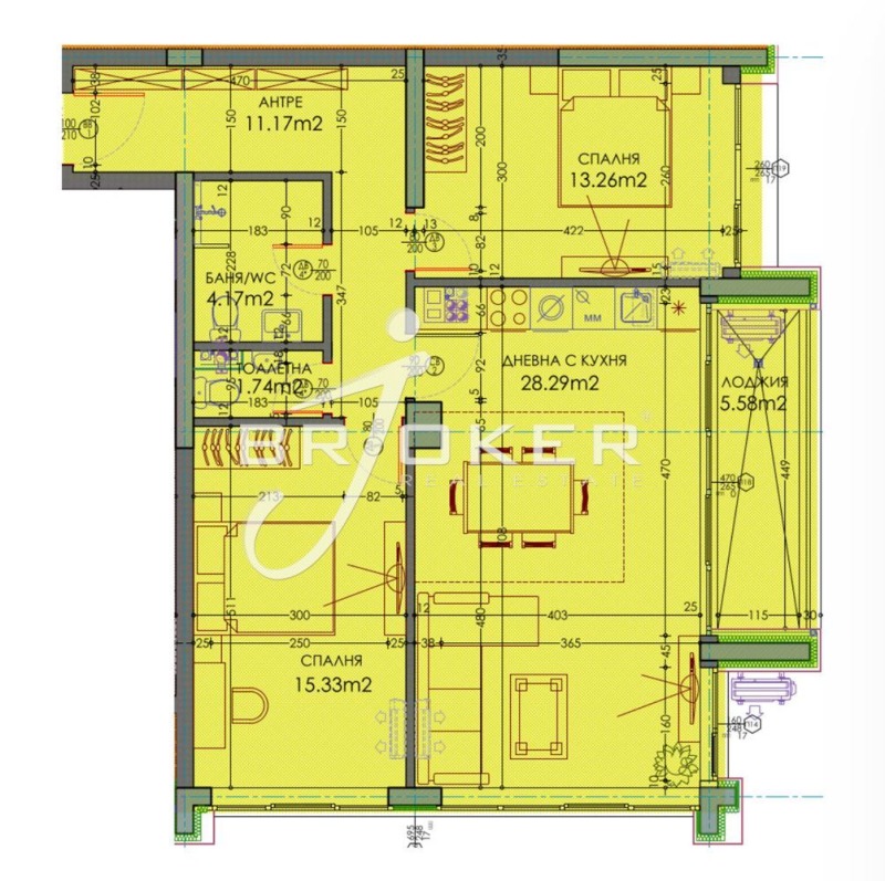 Продава  3-стаен град Пловдив , Тракия , 117 кв.м | 99154206 - изображение [6]
