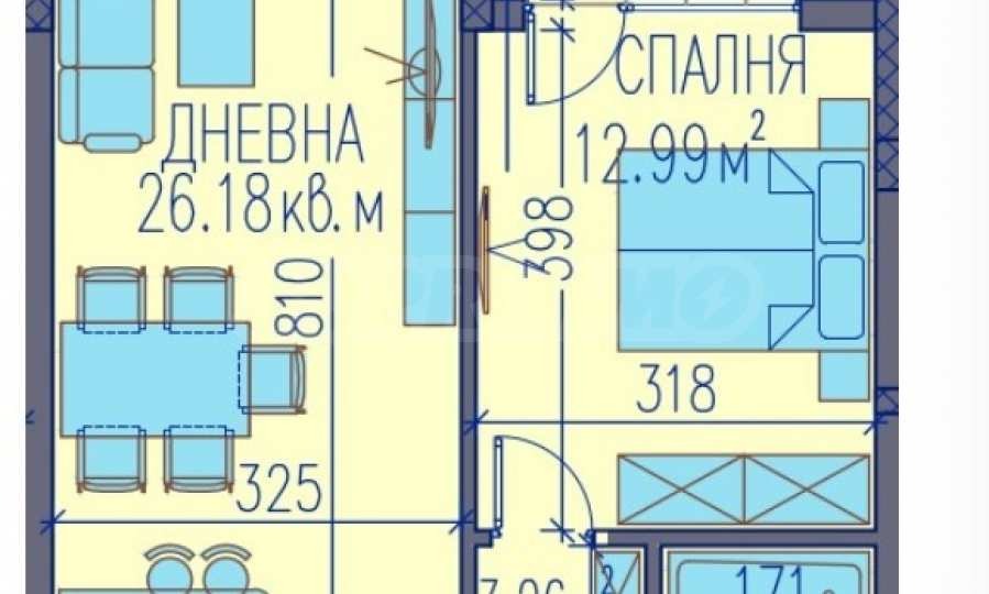 Продава 2-СТАЕН, гр. Пловдив, Каменица 2, снимка 5 - Апартаменти - 54076836