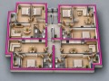 Продава  3-стаен град Благоевград , Еленово 2 , 63 кв.м | 38196791 - изображение [3]