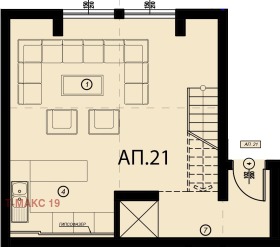 2 bedroom Bakston, Sofia 1