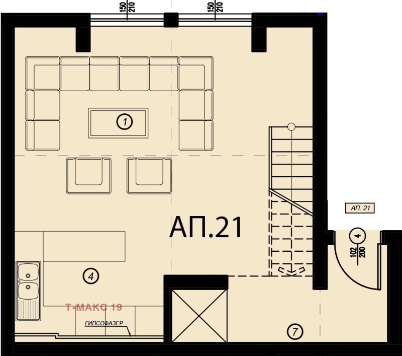 Продава  3-стаен град София , Бъкстон , 121 кв.м | 90957378