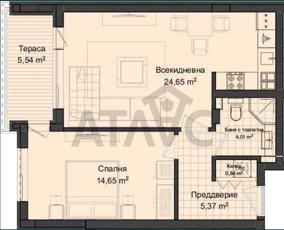 Продава 2-СТАЕН, гр. Пловдив, Гагарин