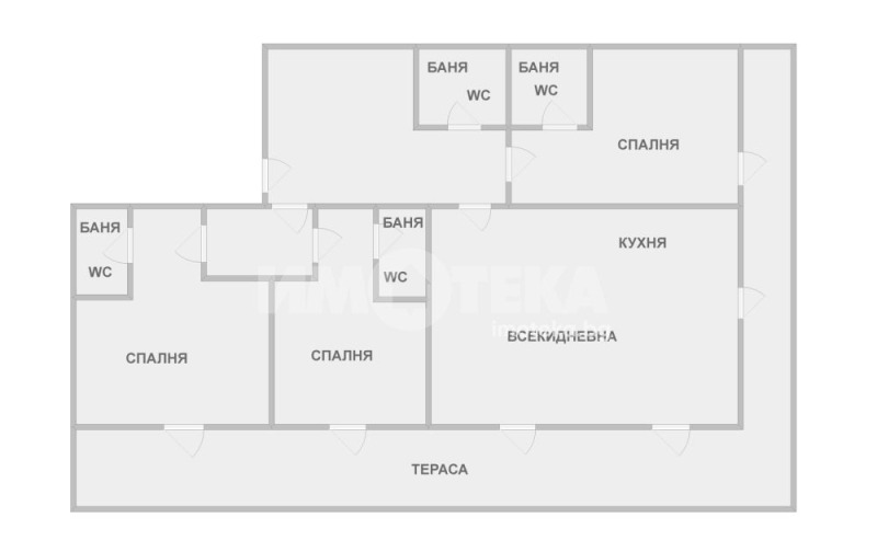 Продава МНОГОСТАЕН, гр. Варна, м-т Акчелар, снимка 4 - Апартаменти - 52722493