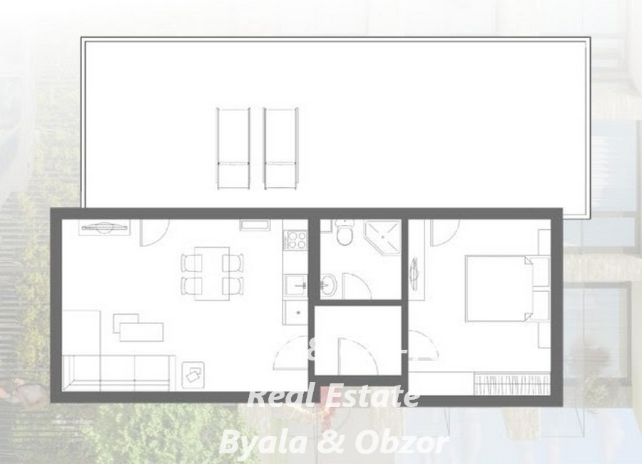 Продава 2-СТАЕН, гр. Бяла, област Варна, снимка 2 - Апартаменти - 53672200