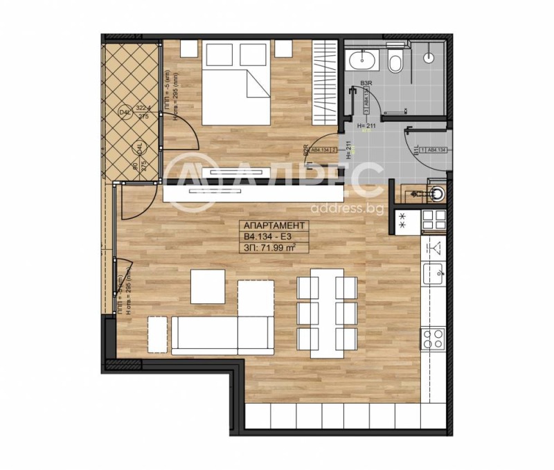 En venta  1 dormitorio Sofia , Boyana , 90 metros cuadrados | 41706241 - imagen [4]