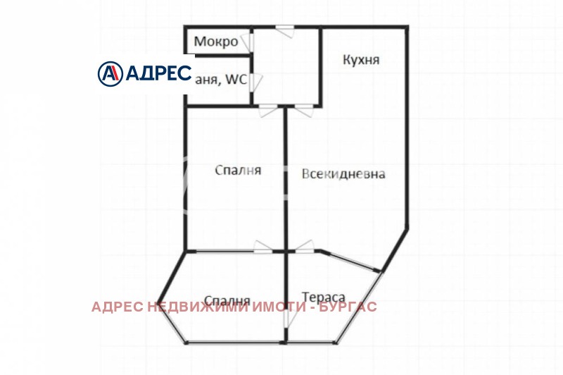 Продава 2-СТАЕН, гр. Бургас, област Бургас, снимка 3 - Aпартаменти - 48860173