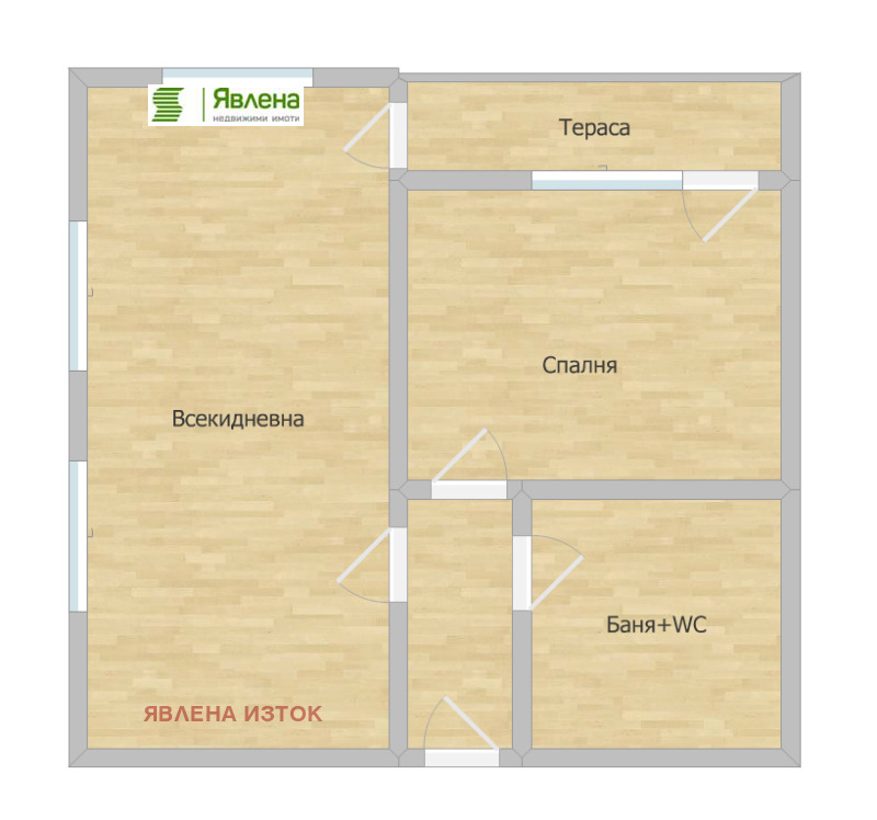 À venda  1 quarto Sofia , m-t Detski grad , 75 m² | 43609118 - imagem [10]