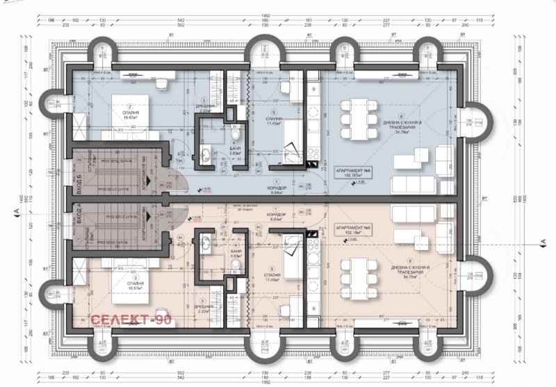 Продава  3-стаен град Перник , Център , 113 кв.м | 51285450 - изображение [3]