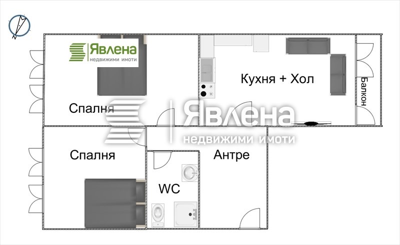 Продава 3-СТАЕН, гр. София, Сухата река, снимка 7 - Апартаменти - 52998179