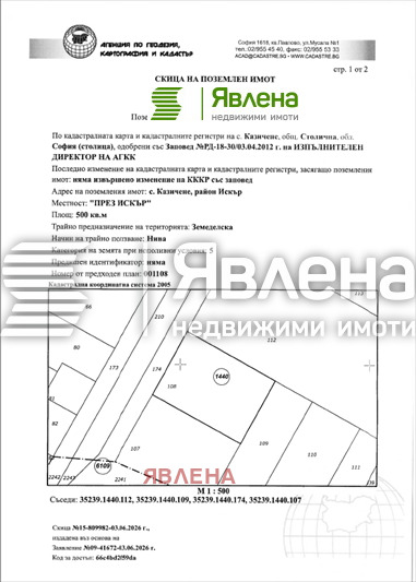 Продава ПАРЦЕЛ, гр. София, с. Казичене, снимка 5 - Парцели - 55052727