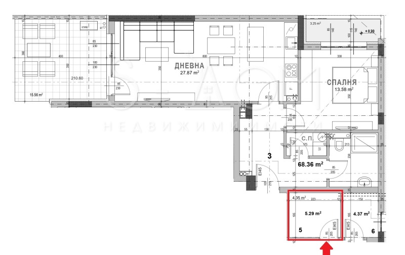 Продава 2-СТАЕН, гр. Стара Загора, Самара 3, снимка 3 - Апартаменти - 53123105