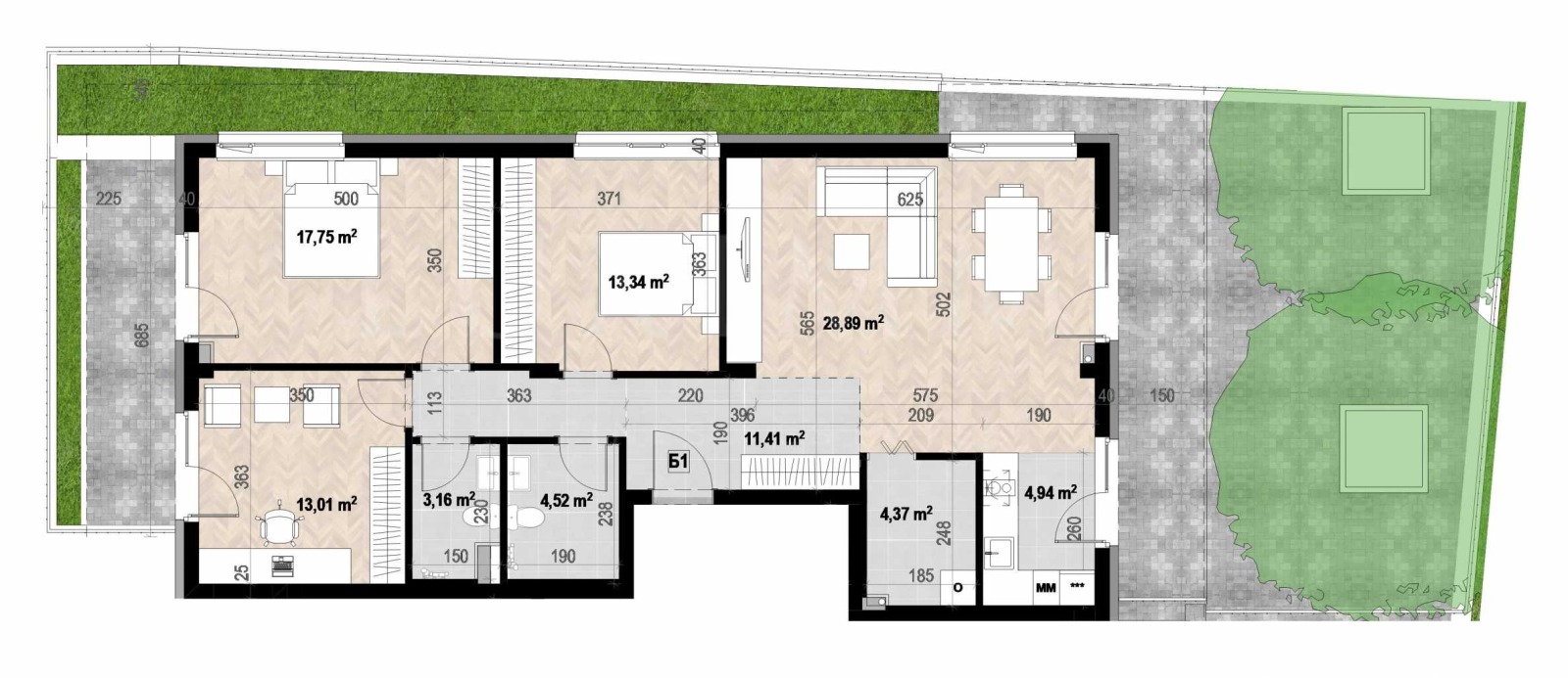 Продава 4-СТАЕН, гр. София, Кръстова вада, снимка 2 - Апартаменти - 55352625