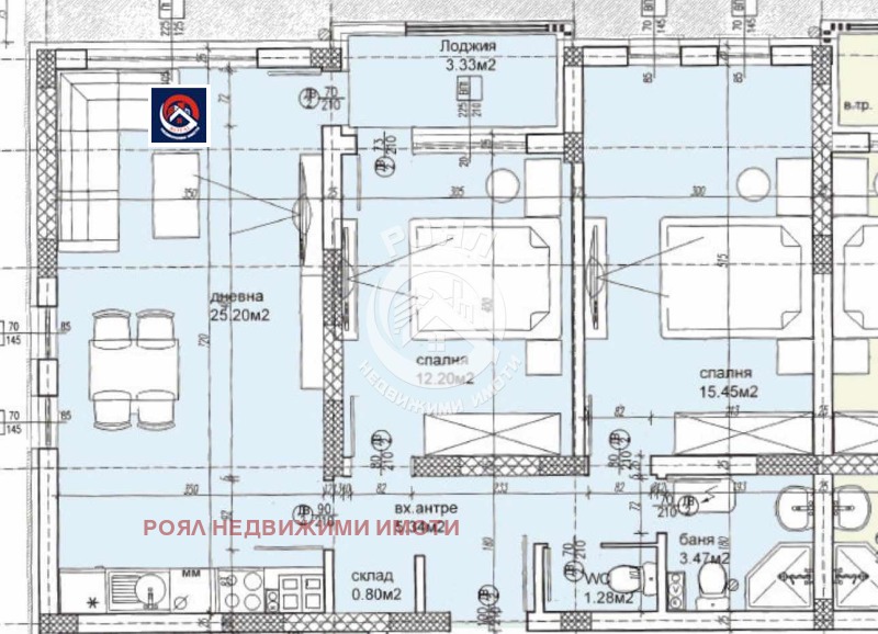 En venta  2 dormitorios Plovdiv , Jristo Smirnenski , 92 metros cuadrados | 13169545 - imagen [5]