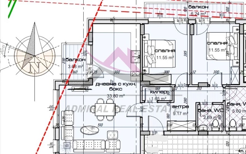 Продава  3-стаен град Варна , Изгрев , 118 кв.м | 99172417 - изображение [2]