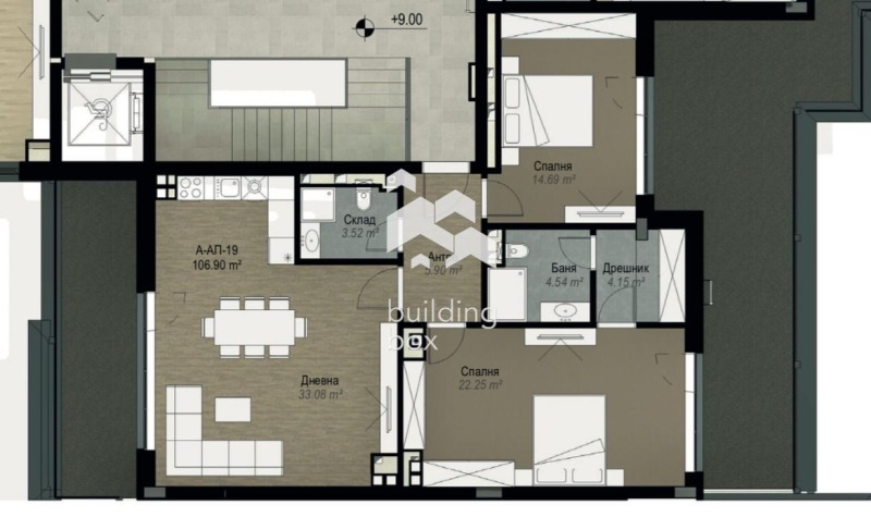 Zu verkaufen  2 Schlafzimmer Sofia , Witoscha , 168 qm | 18925949 - Bild [11]