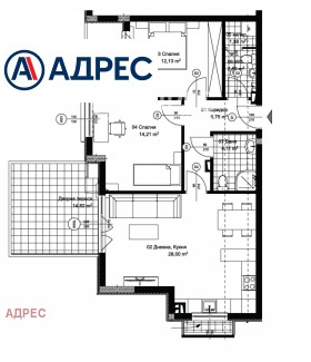 3-СТАЕН, 118 m2