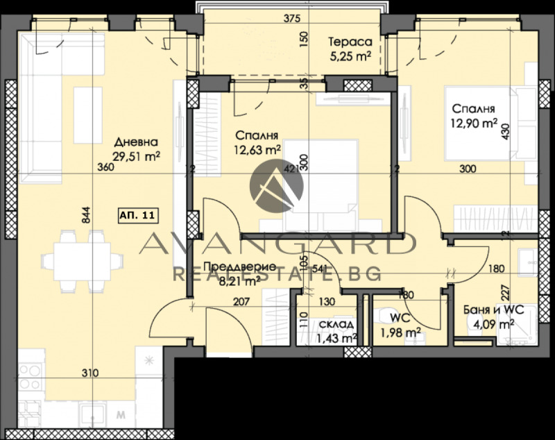 Продава 3-СТАЕН, гр. Пловдив, Тракия, снимка 2 - Апартаменти - 44524734