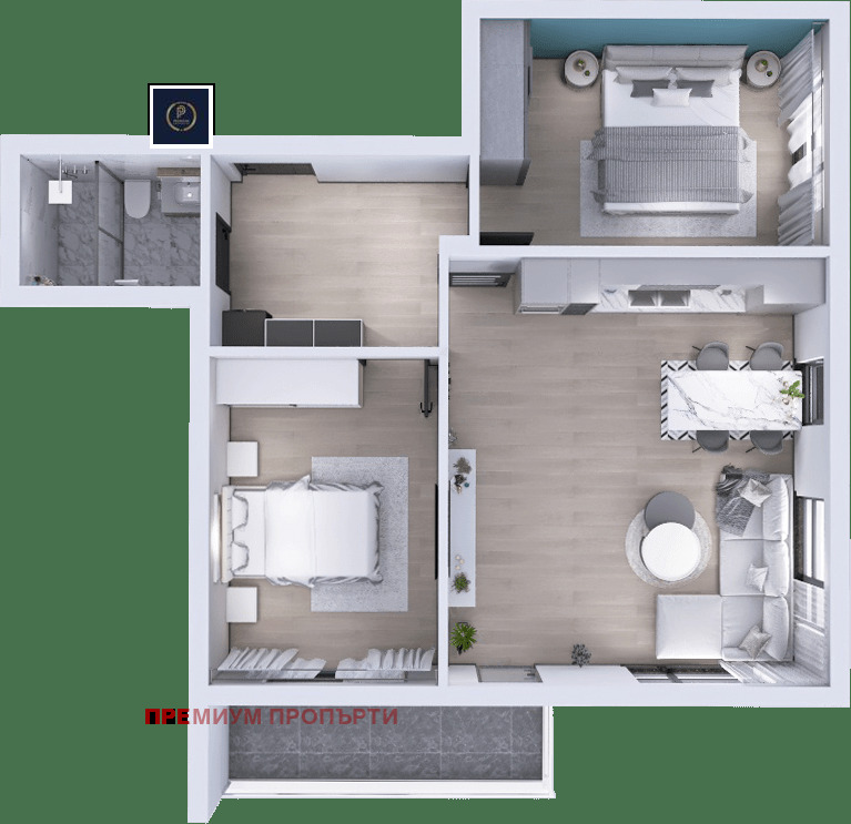 De vânzare  2 dormitoare Plovdiv , Ostromila , 96 mp | 17978450 - imagine [3]