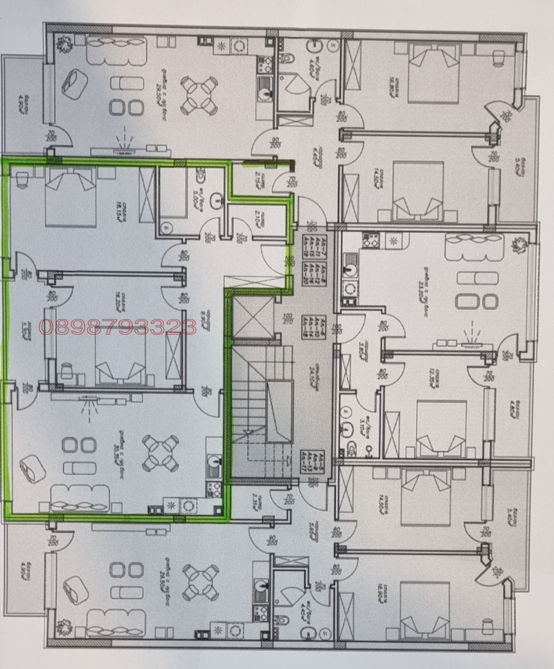 Продава 3-СТАЕН, гр. Кърджали, Възрожденци, снимка 2 - Aпартаменти - 48433924