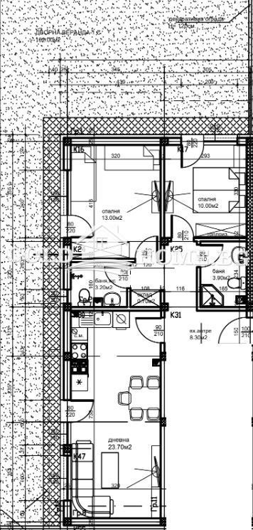 Продава 3-СТАЕН, гр. Пловдив, Остромила, снимка 3 - Aпартаменти - 49285166