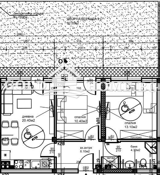 Продава  3-стаен град Пловдив , Остромила , 125 кв.м | 12174784 - изображение [2]